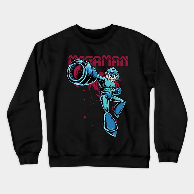 Megaman Crewneck Sweatshirt by Bodya